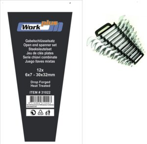 Steeksleutelset 12 dlg