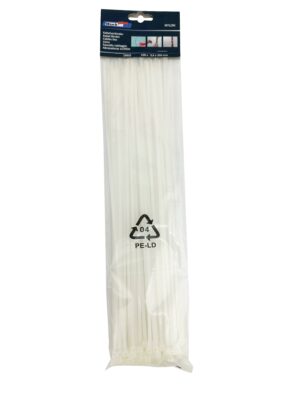 Kabelbinderset wit 100 dlg